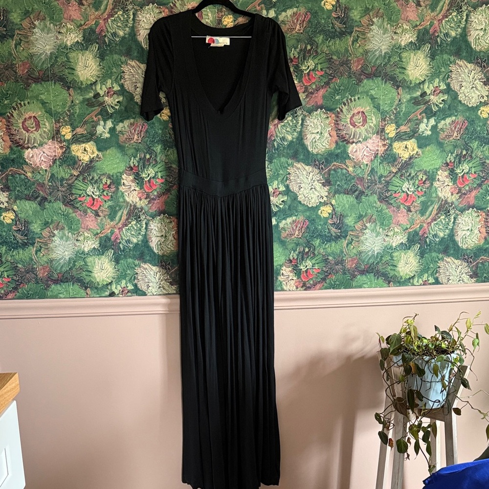 Free People Black Maxi Dress